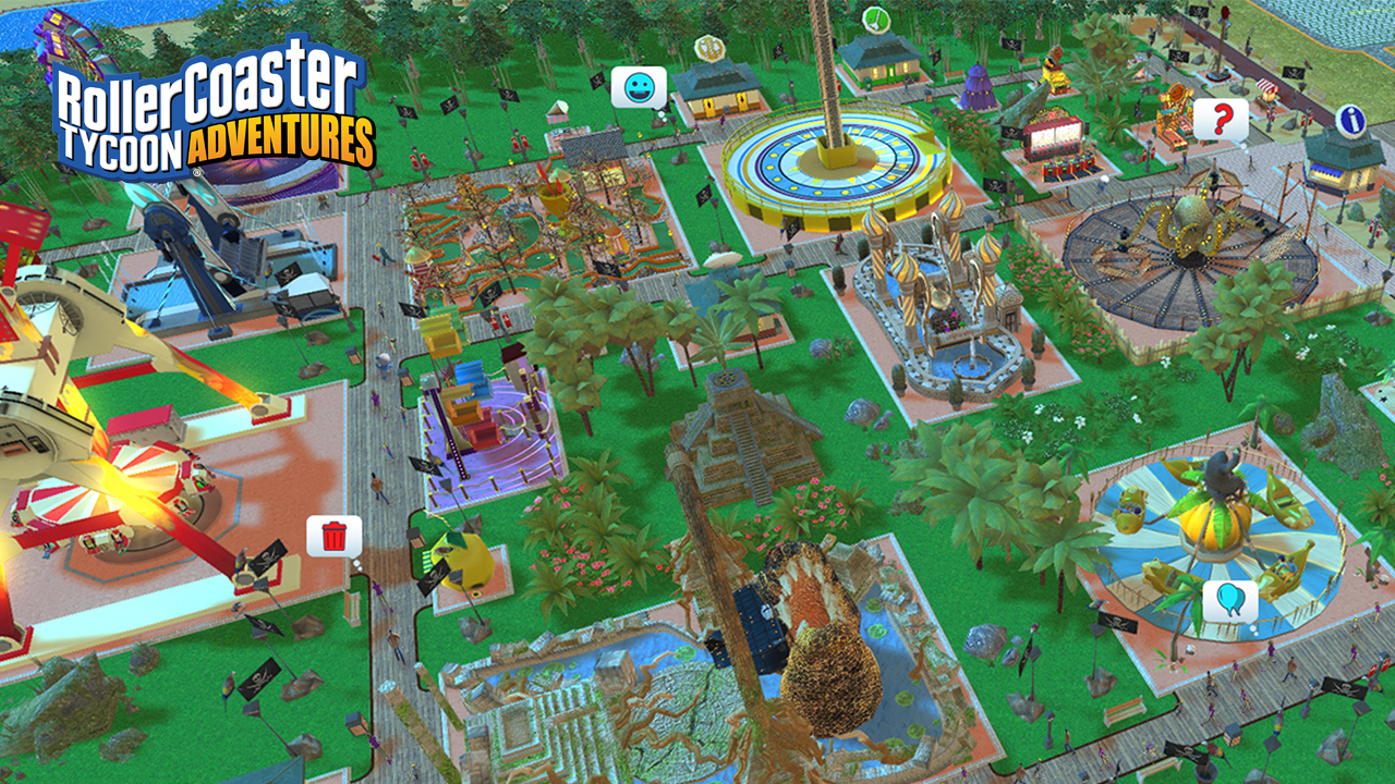 Atari has Officially Announced 'RollerCoaster Tycoon Adventures Deluxe' -  mxdwn Games