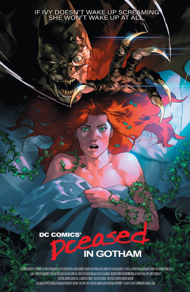 Poison Ivy Gets Freddy Kruegered in DCeased #2 Variant by Yasmine Putri