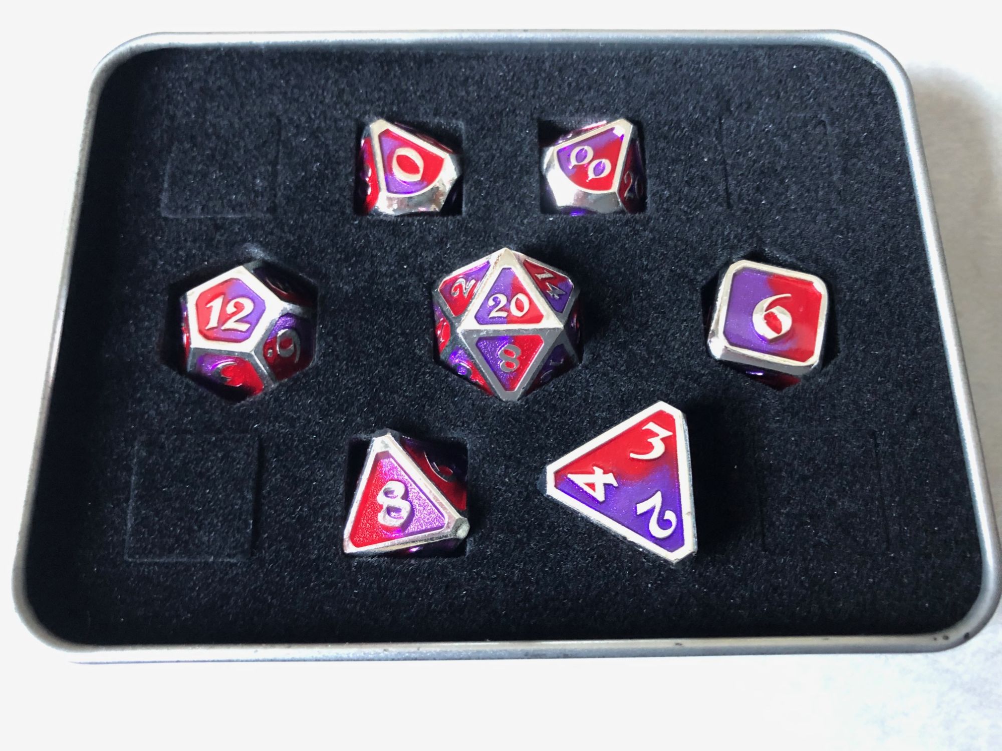 DND Dice, Dressed for the Quest - Die Hard Dice