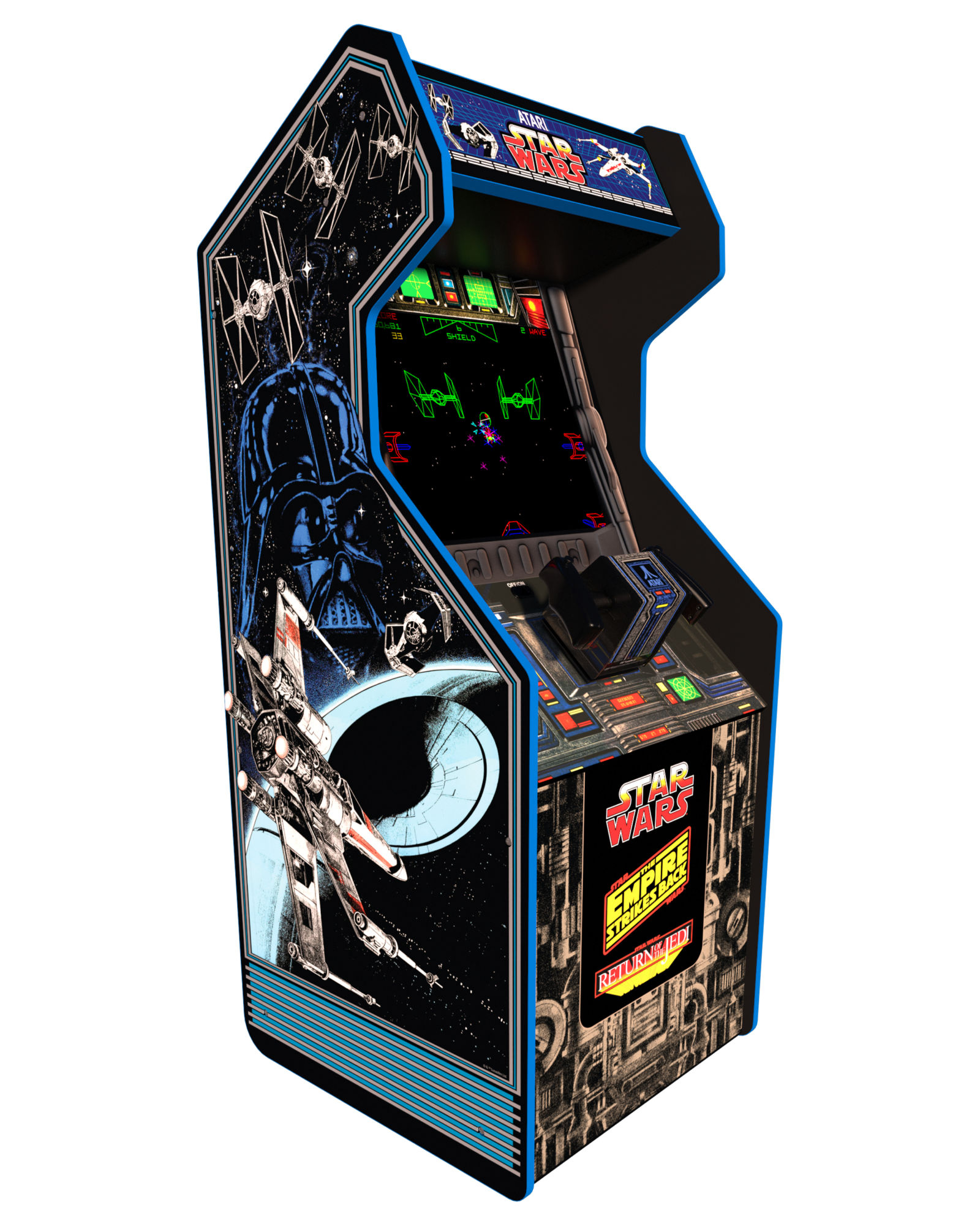 Arcade 1up Cabinet Star Wars Themed Replacement Graphics for Your Home  Arcade 