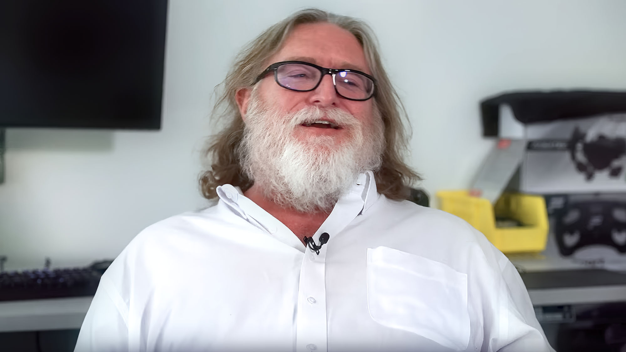 Gabe Newell Simulator looks like an actual game that's coming out