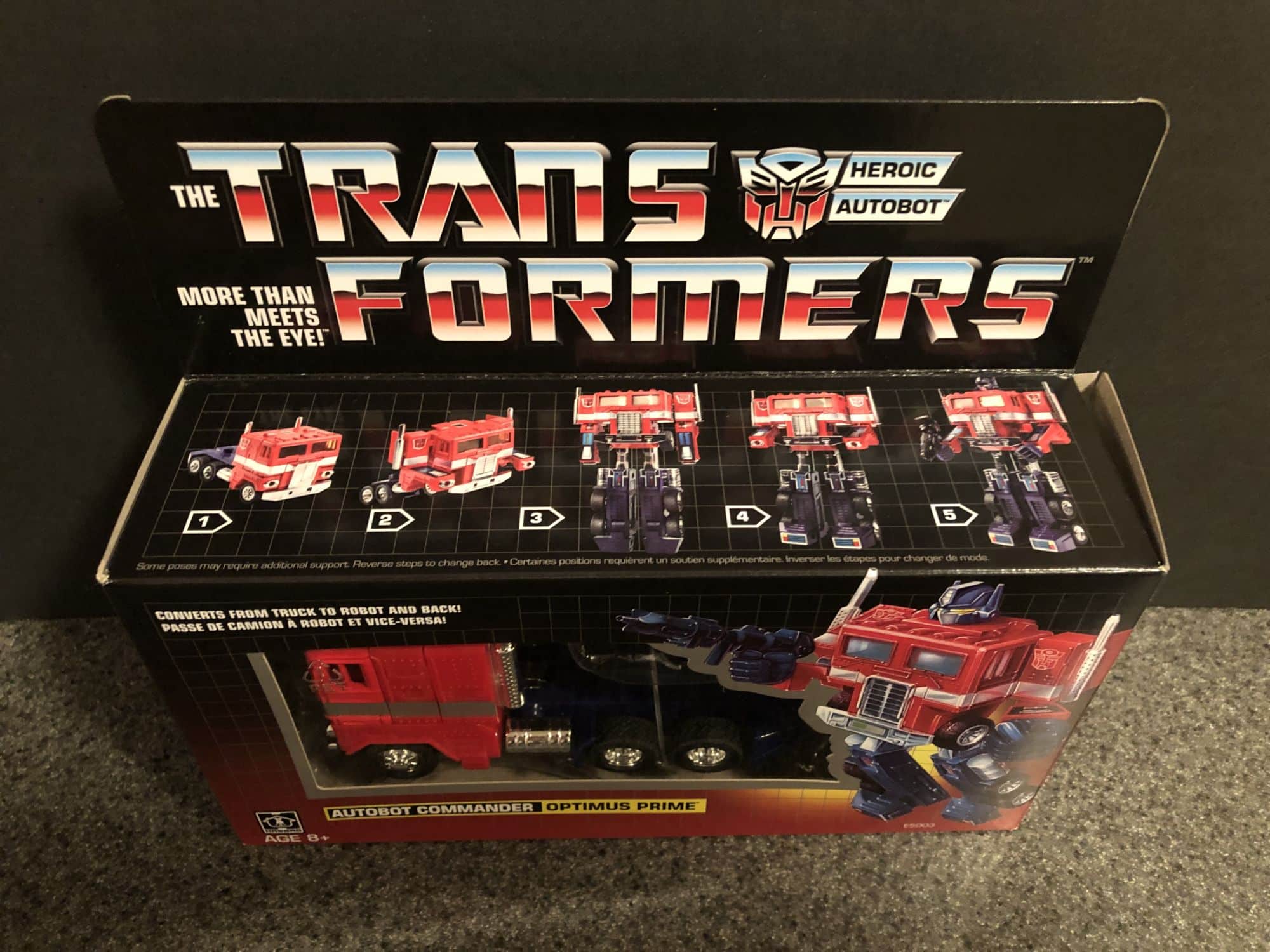 Optimus prime best sale g1 walmart