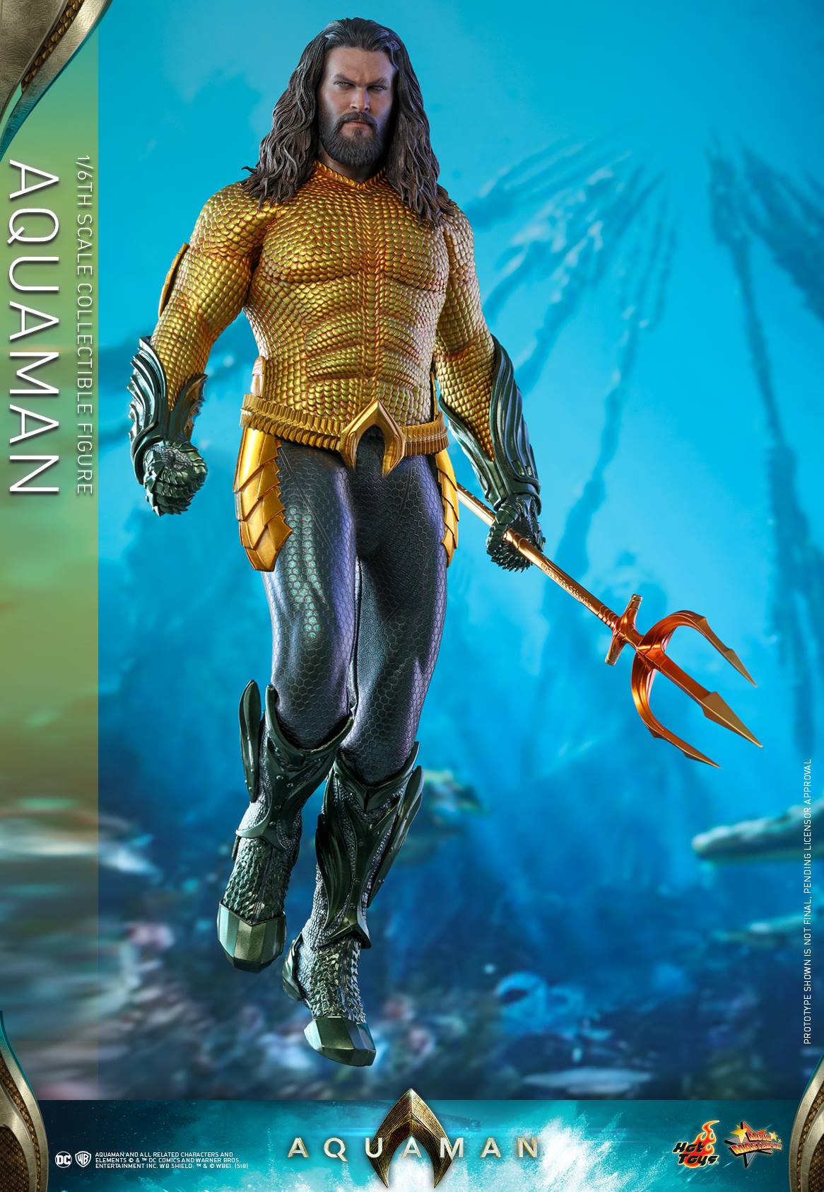 Aquaman Gets a Hot Toys Figure Release in 2019