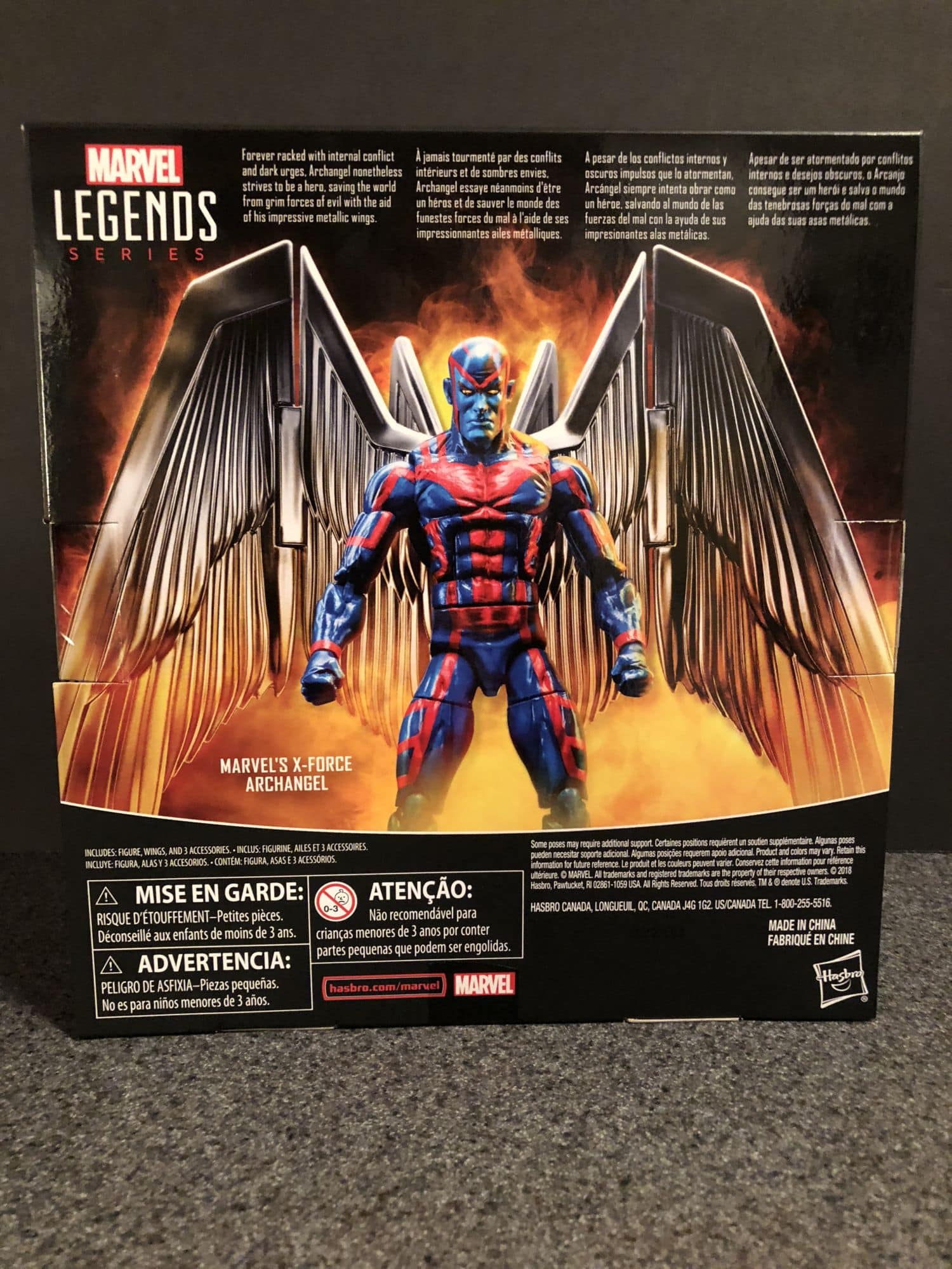 Marvel legends archangel clearance gamestop