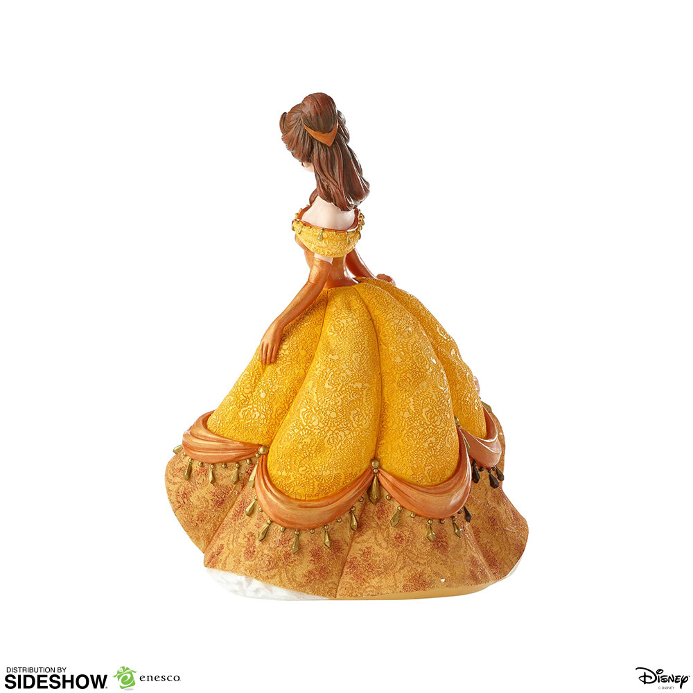 DISNEY TRADITIONS ENESCO - BELLE & BEAST RESIN FIGURE TALE AS OLD