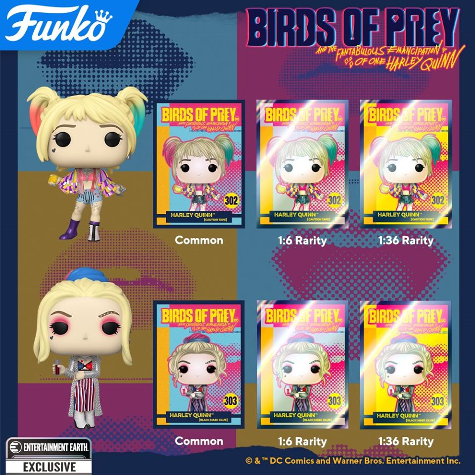 Funko POP HARLEY QUINN CAUTION TAPE 302 Birds of Prey