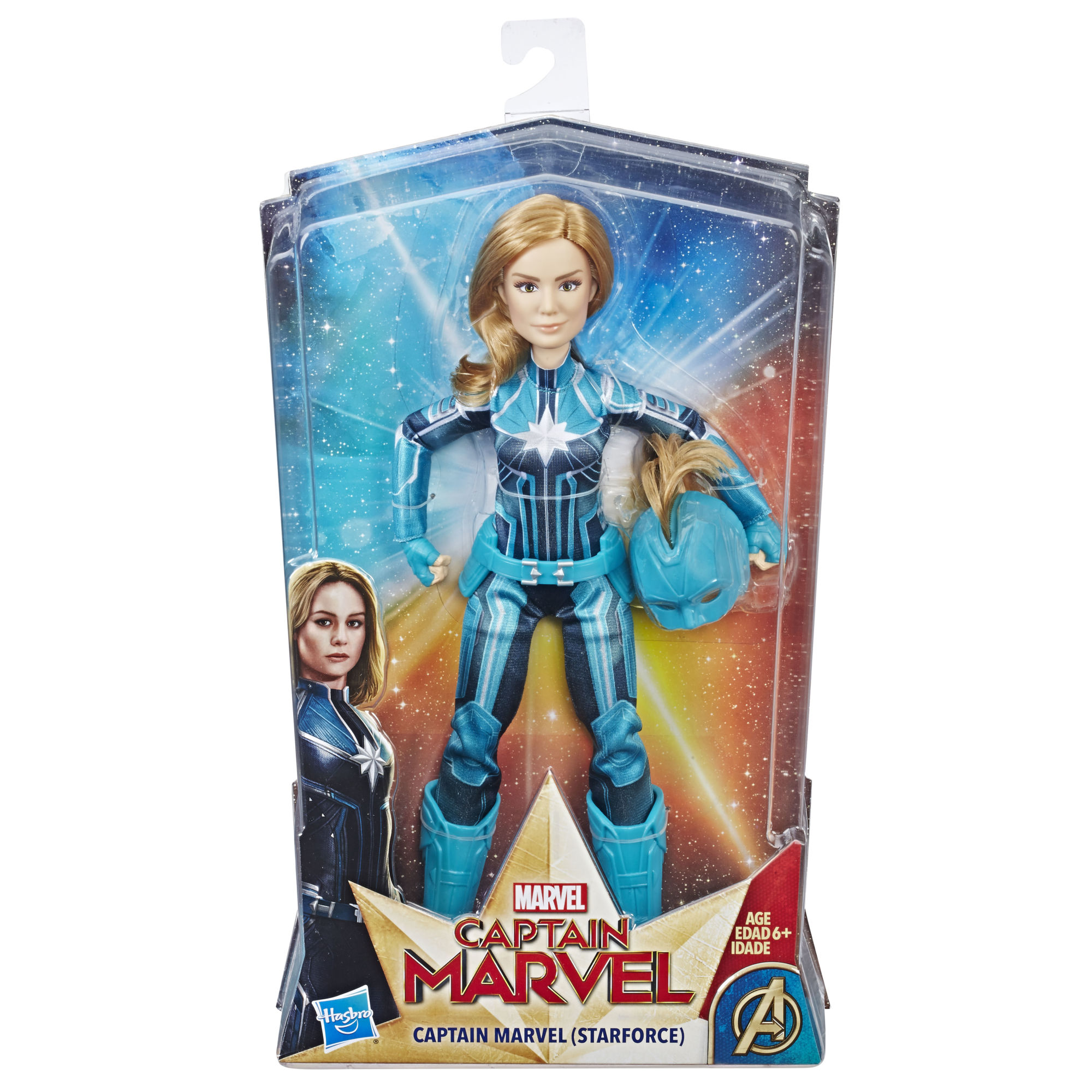 Captain Marvel & Goose the Cat 11 Action Doll Hasbro 