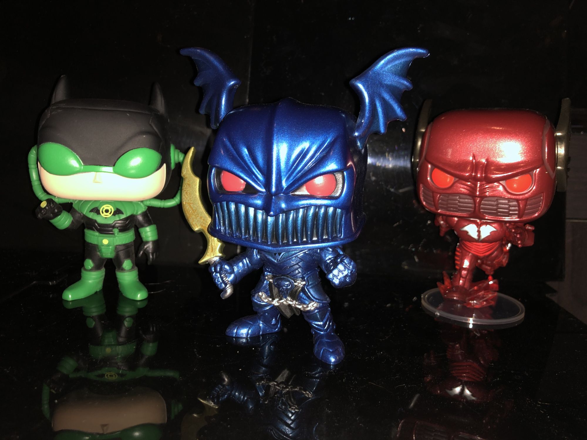 Metallic batman funko sales pop