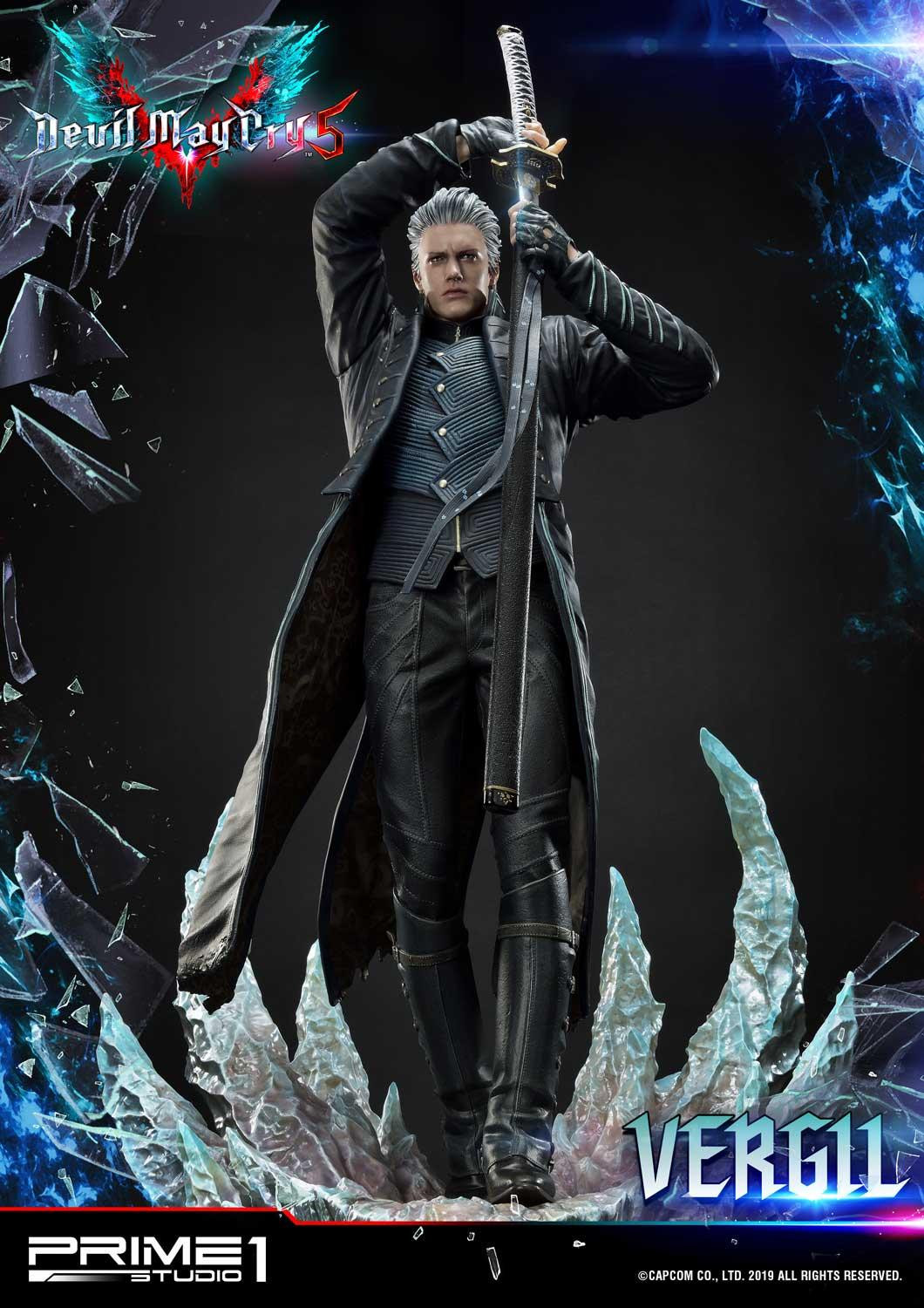 Devil May Cry: Prime 1 revela belíssima estatueta de Vergil