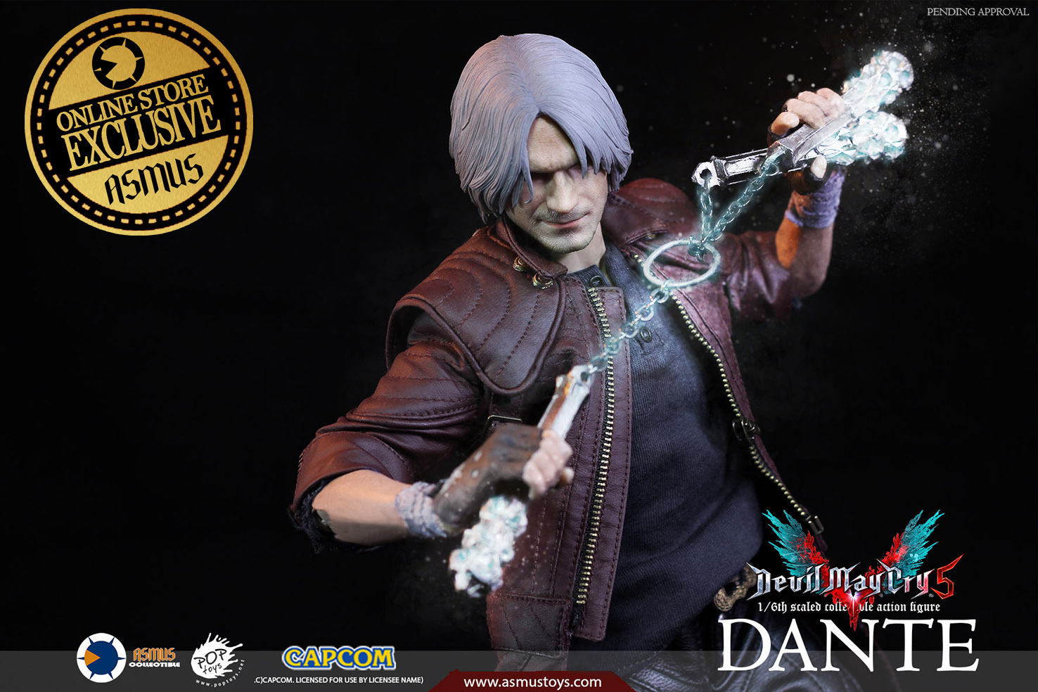 Asmus Toys DANTE Devil May Cry 5 Unboxing e Review BR / DiegoHDM 