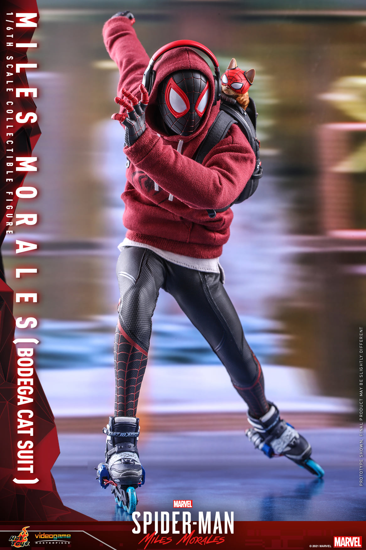 Spider-Man: Miles Morales - Miles Morales in Winter Suit Hanging