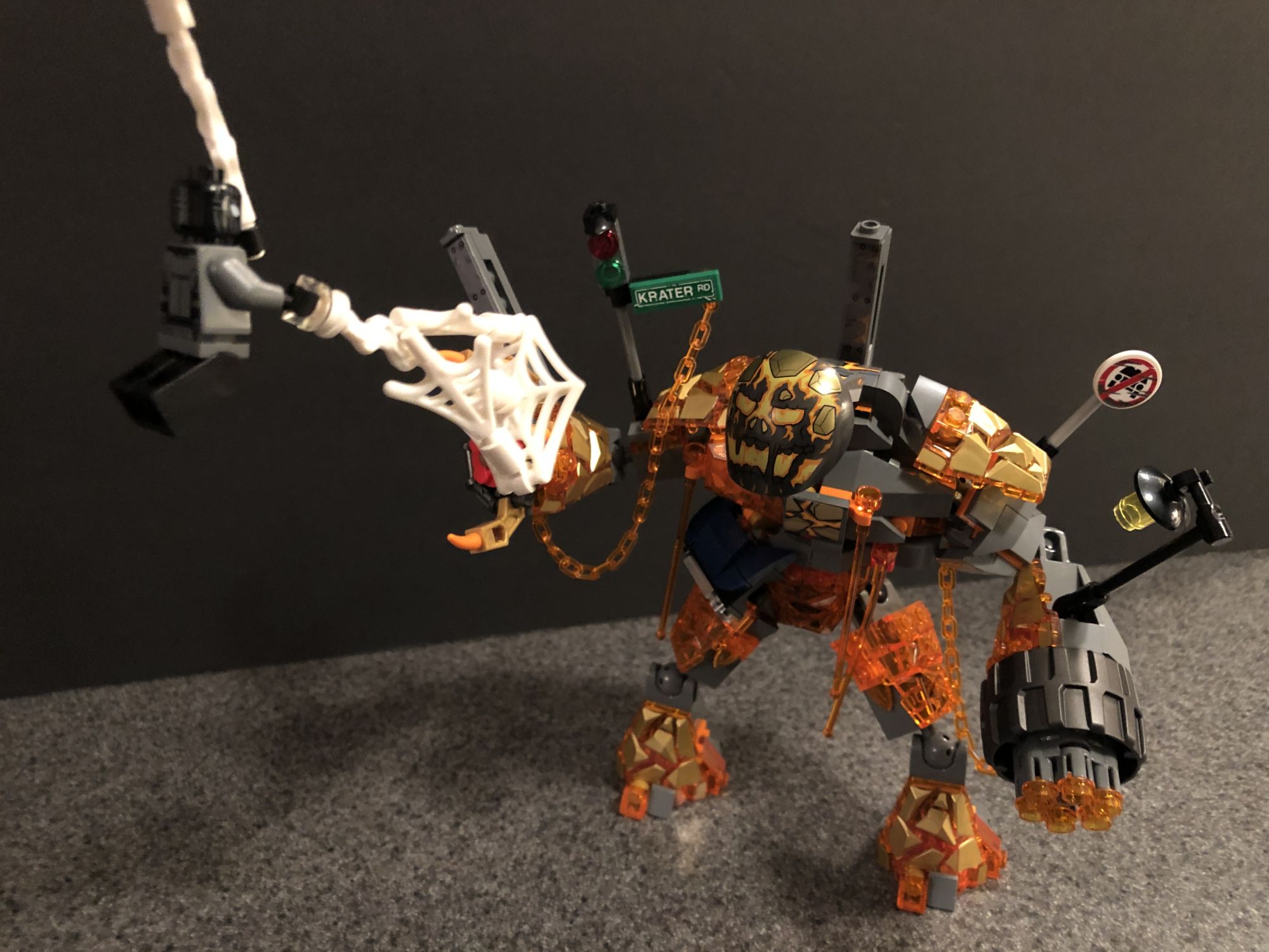 Let s Take a Look at LEGO Spider Man Far From Home s Molten Man Set