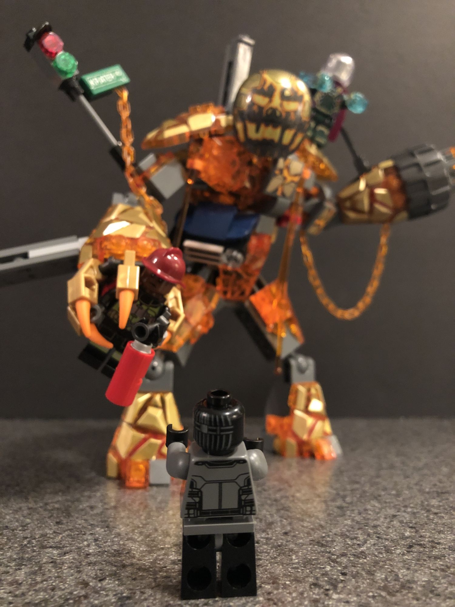 Let s Take a Look at LEGO Spider Man Far From Home s Molten Man Set