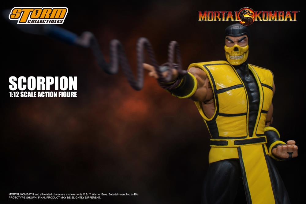 Mortal kombat scorpion clearance storm collectibles