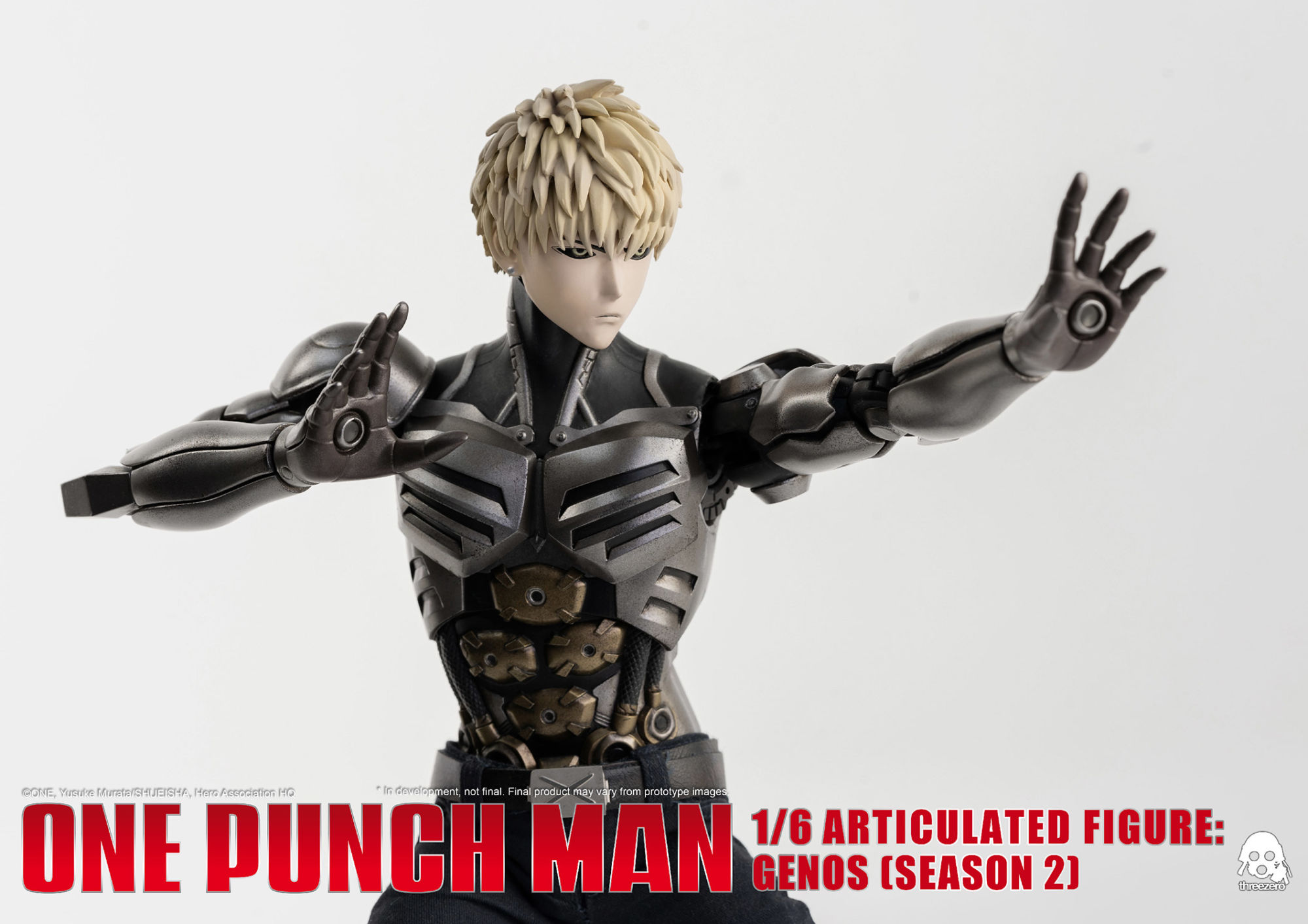 1/6 Scale One Punch Man Saitama Figure by Threezero