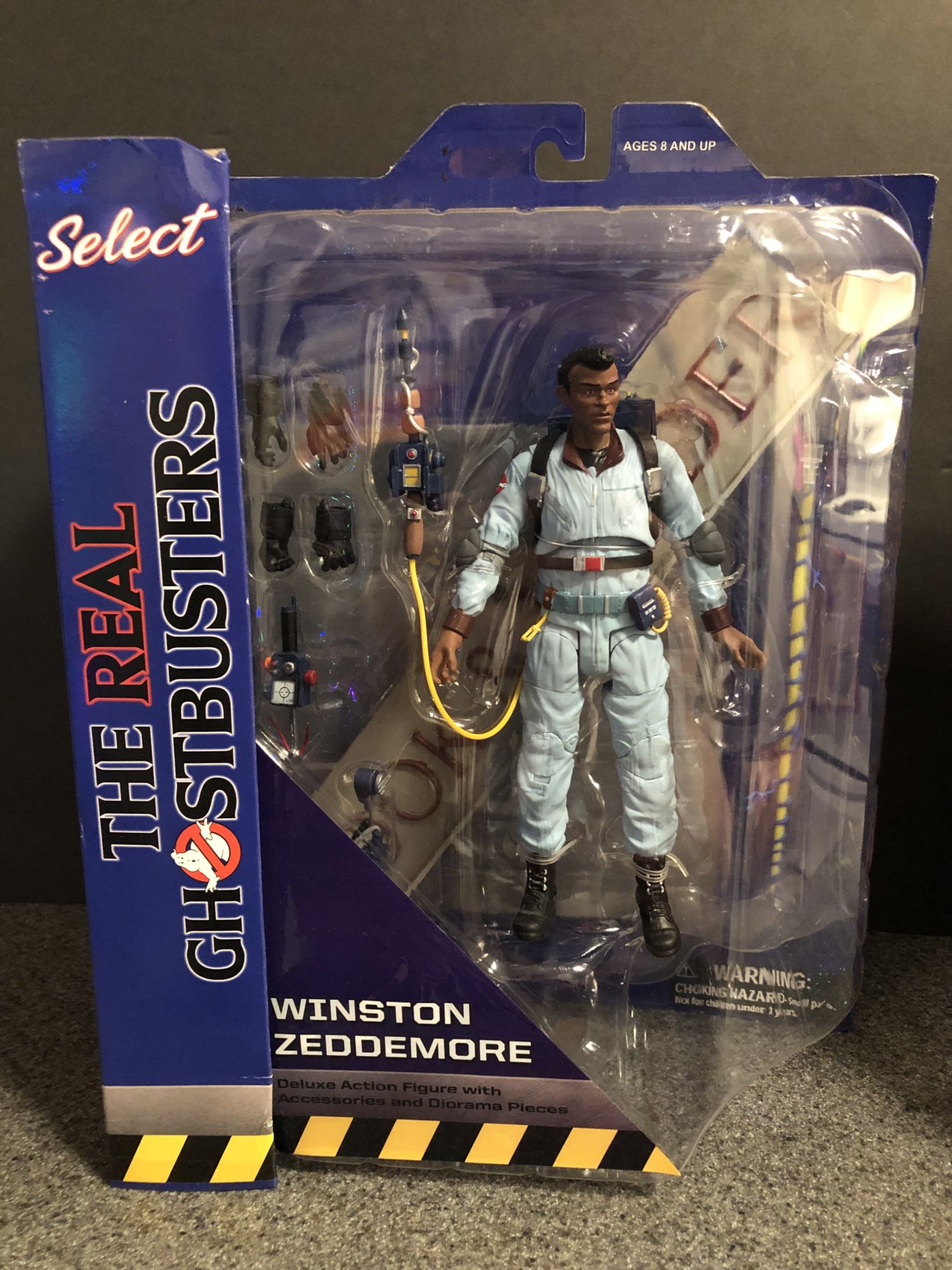 The Real Ghostbusters Winston Zeddemore Diamond Select Toys