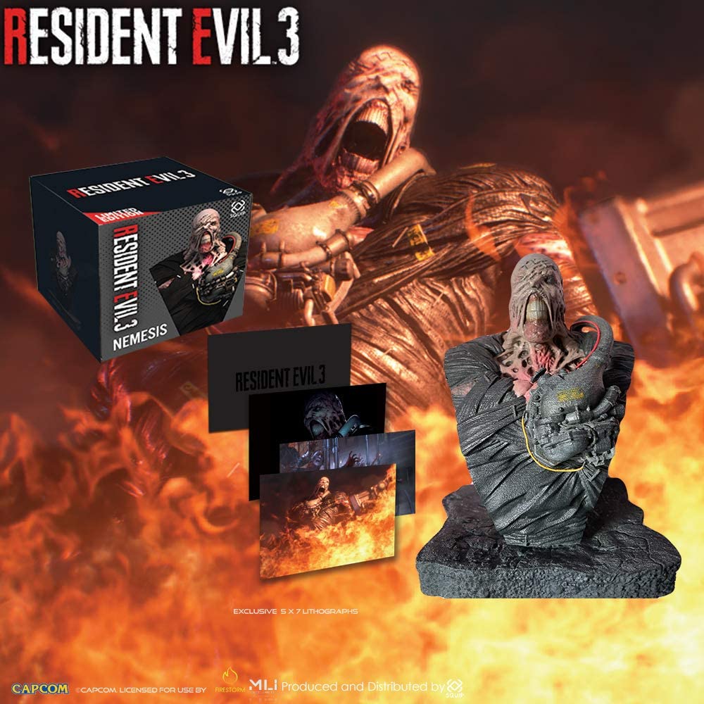 Resident Evil 3 Nemesis Gets a Collectible Bust from Squip