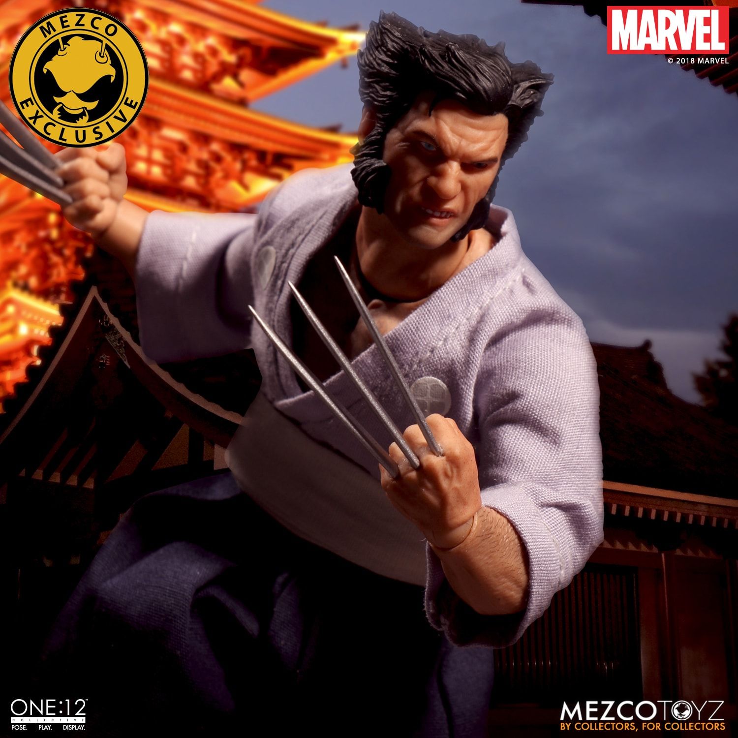 Ronin Wolverine Coming to NYCC From Mezco's One:12 Collective