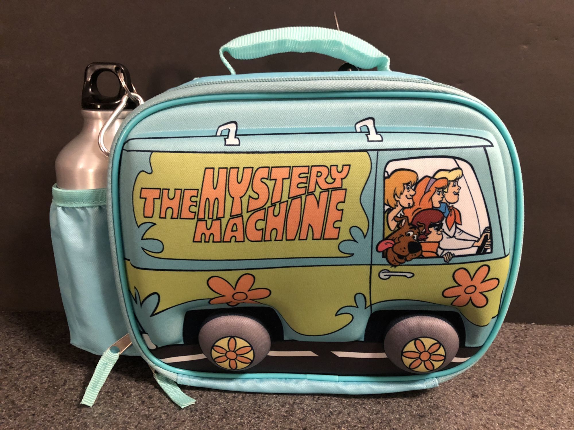 Scooby Doo Mystery Machine Lunch Box, Shaped Like the Van! NEW