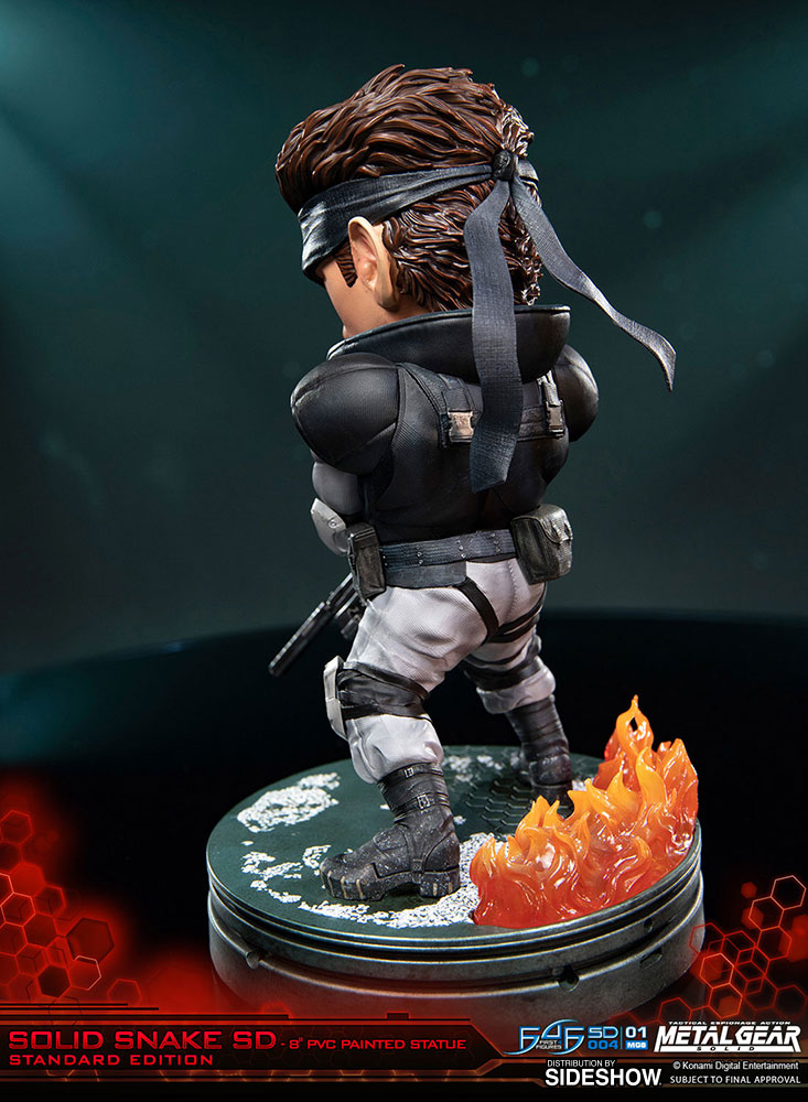 First 4 Figures Metal Gear Solid Resin Statue - Solid Snake Merchandise -  Zavvi US