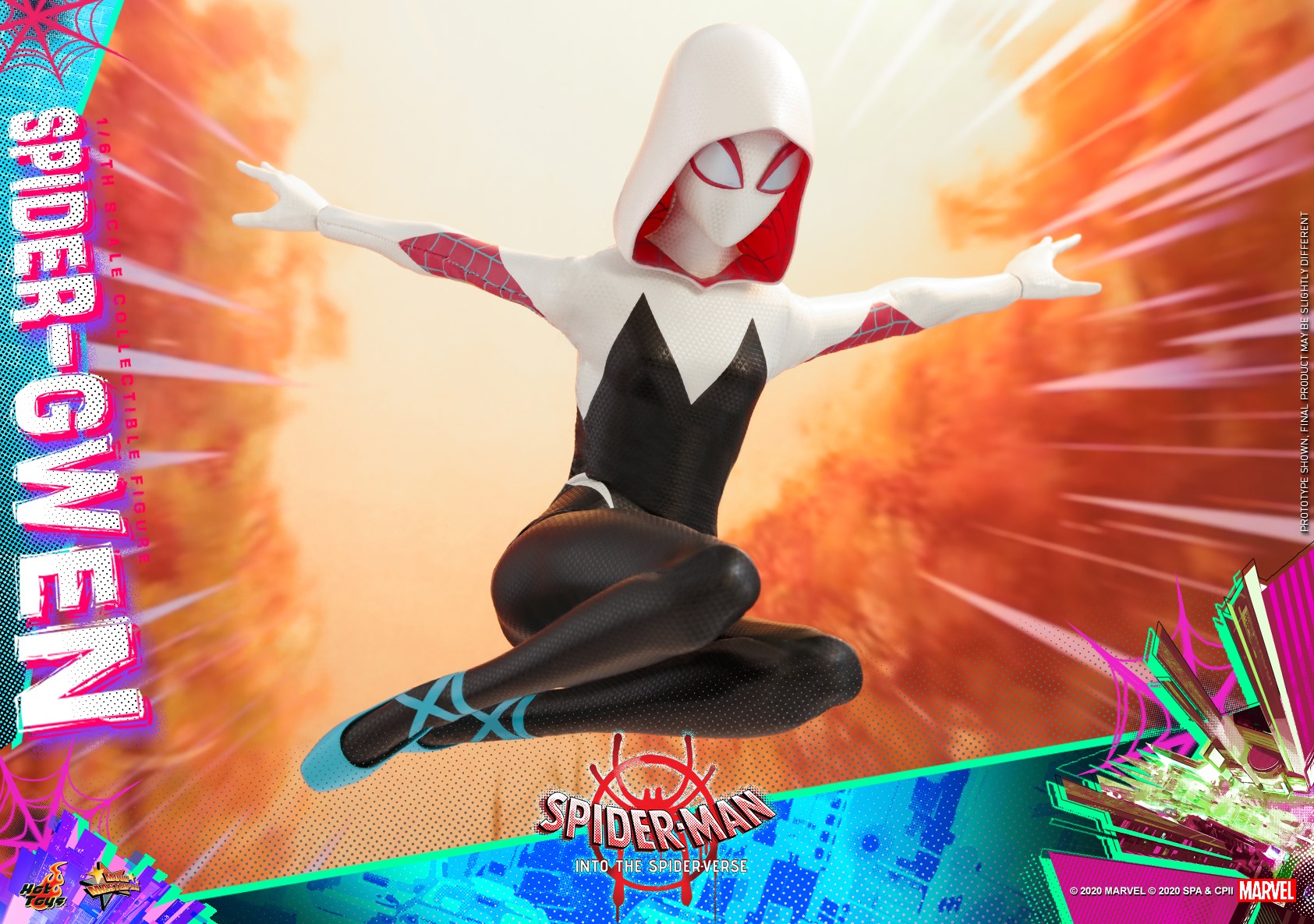 Spider Gwen Enter the Spider Verse with New Hot Toys Figure