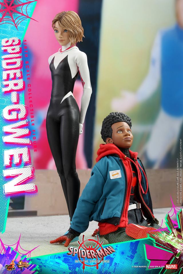 Spider Gwen Enter the Spider Verse with New Hot Toys Figure