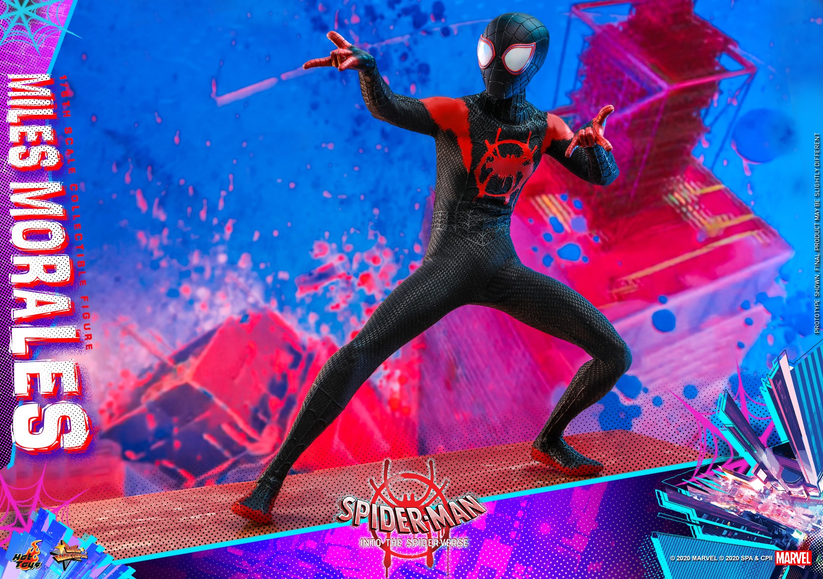 Spider-Man Miles Morales Hits the Streets with New Hot Toys Figure