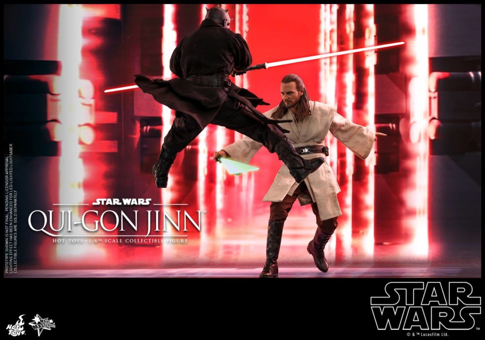 Star Wars Qui-Gon Jinn Sixth Scale Figure by Hot Toys