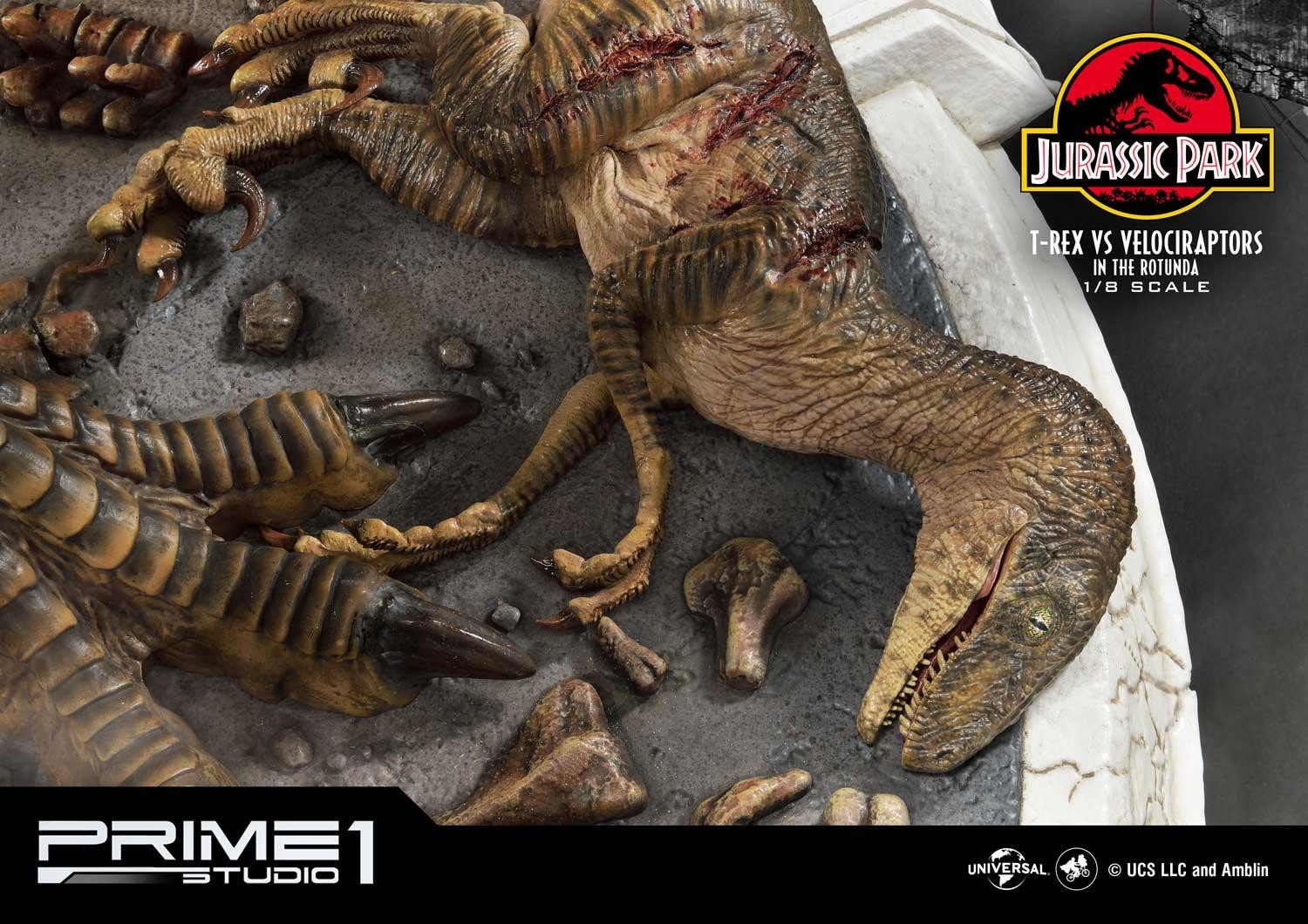 Jurassic Park Rotunda Rex Statue by Chronicle Collectibles