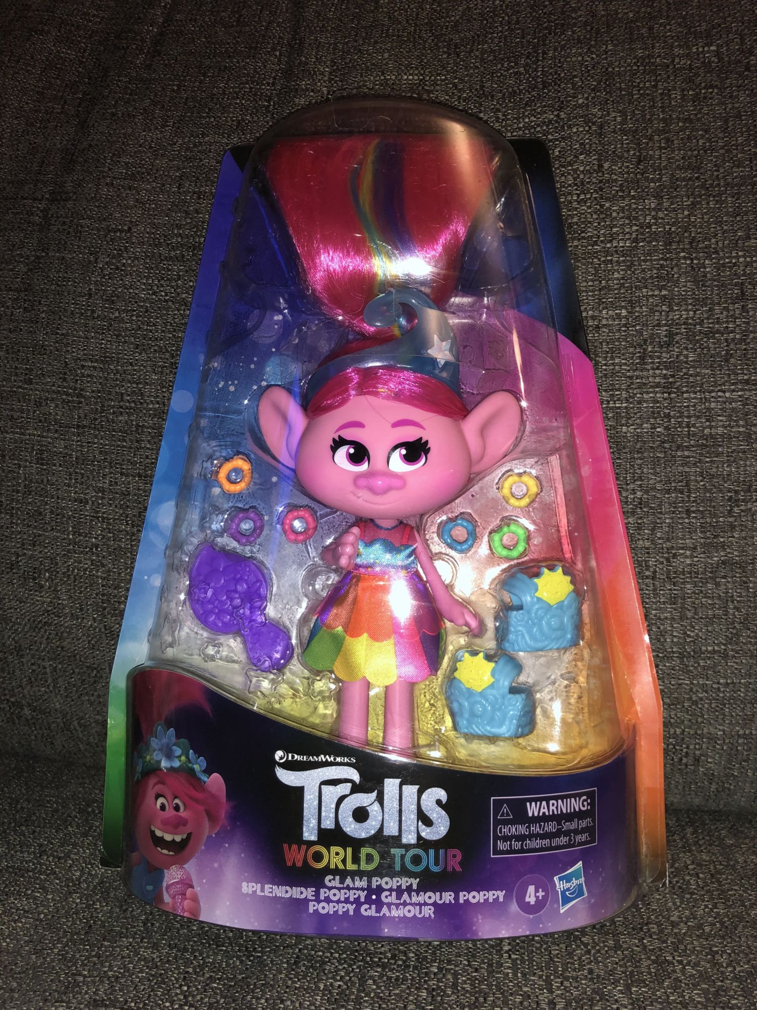 Trolls by DreamWorks DreamWorks Trolls World Tour Glam Poppy Doll