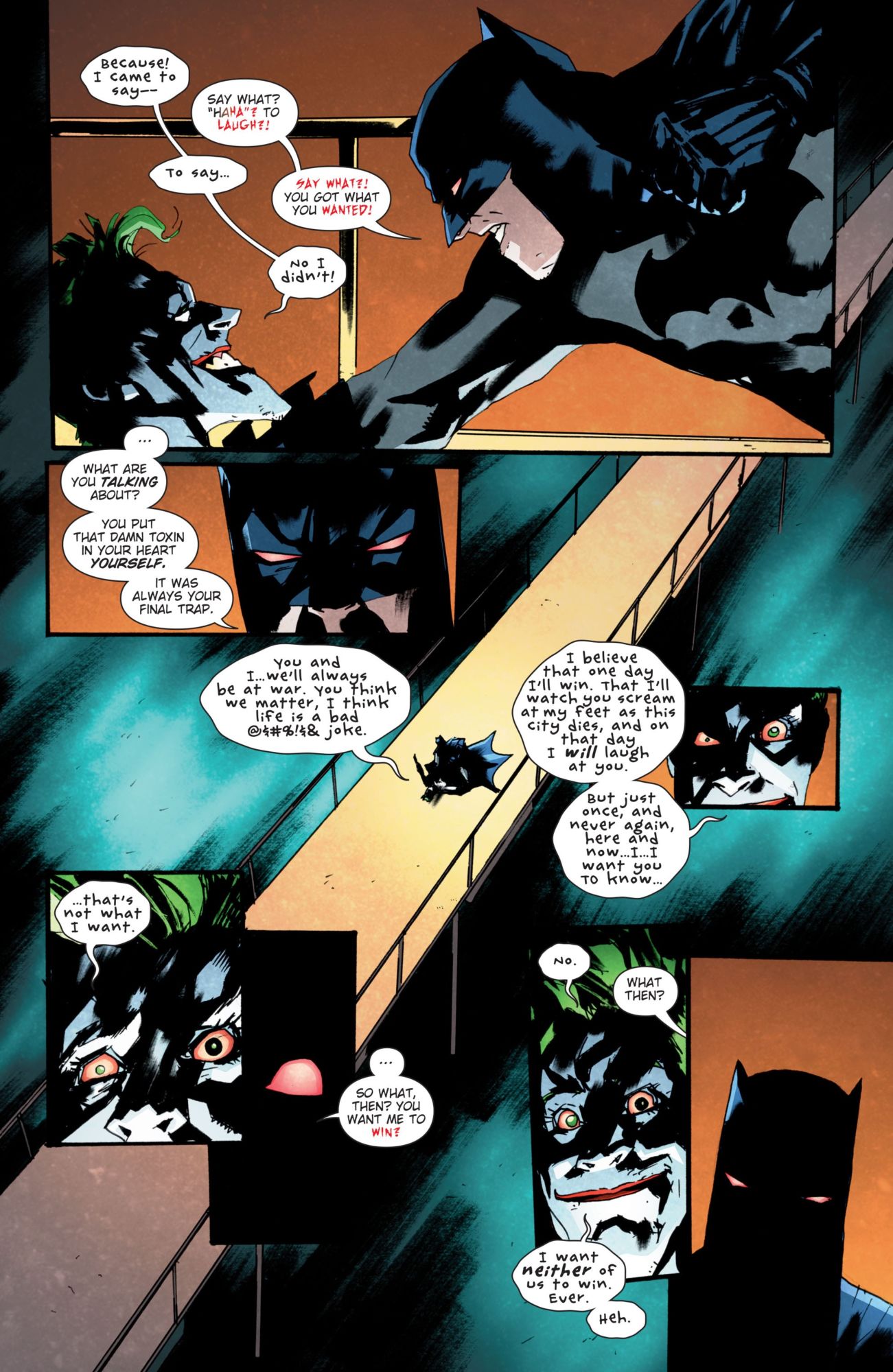 Batman Who Laughs #4': How DOES He See Through That Thing? *SPOILERS