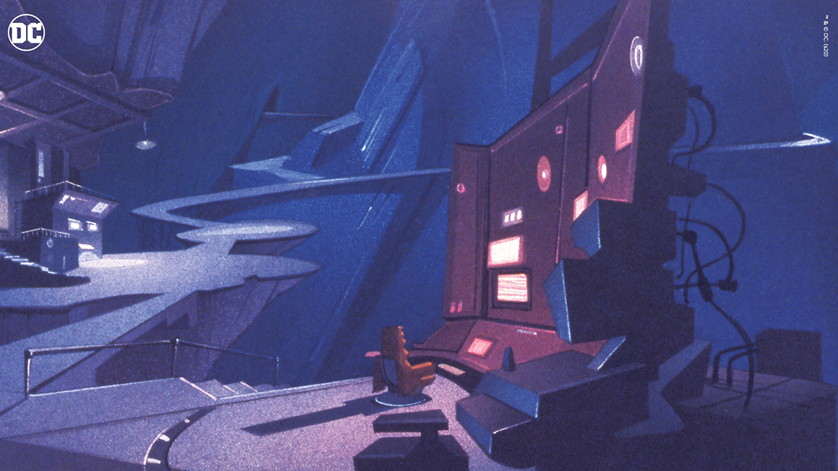 Latest DC Comics Zoom Backgrounds Feature Batman: The Animated Series