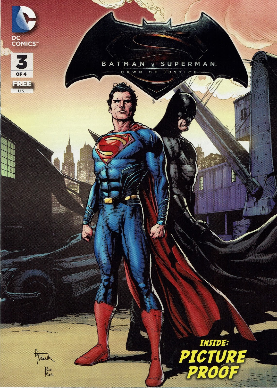 Obscure Comics: General Mills Presents Batman V Superman #3 & Blippar