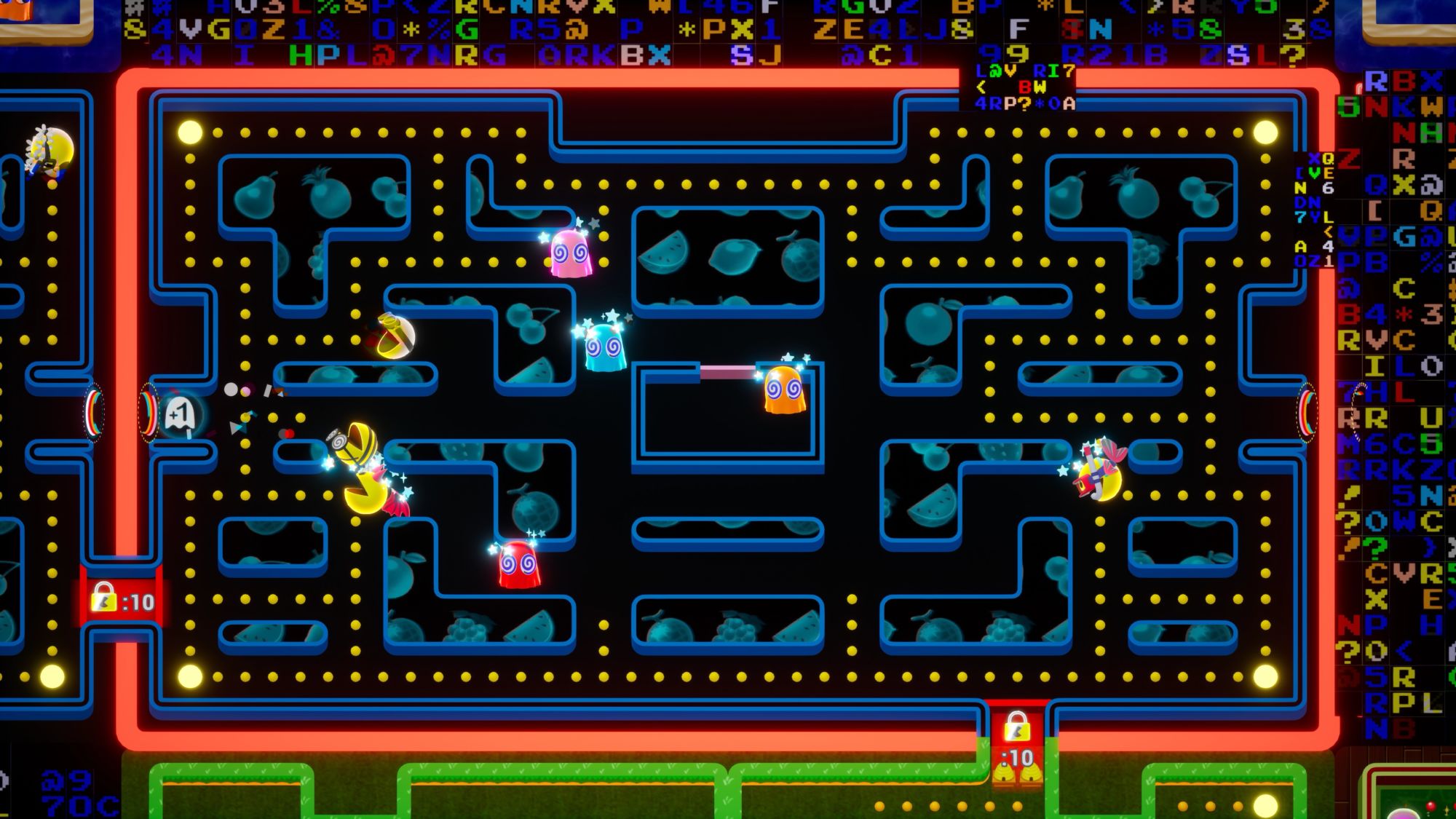 Bandai Namco US on X: Back off! Use the Shield to keep those pesky Ghosts  away from PAC-MAN! 🛡️👻 PAC-MAN MEGA TUNNEL BATTLE is available now for  Stadia!   / X