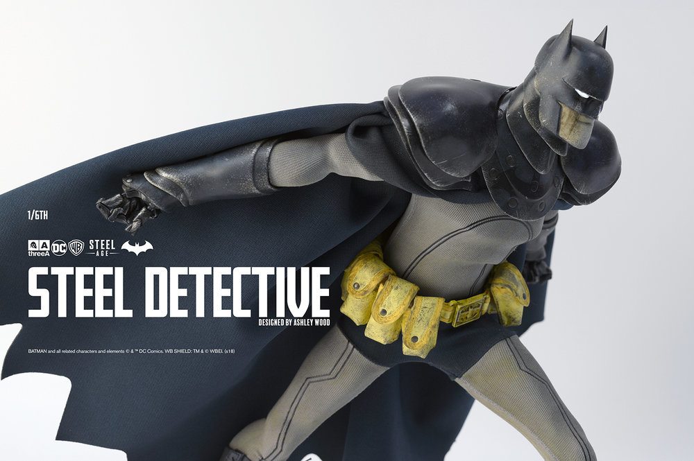 Batman Steel Age Figure Designed by Ashley Wood Up for Order Now