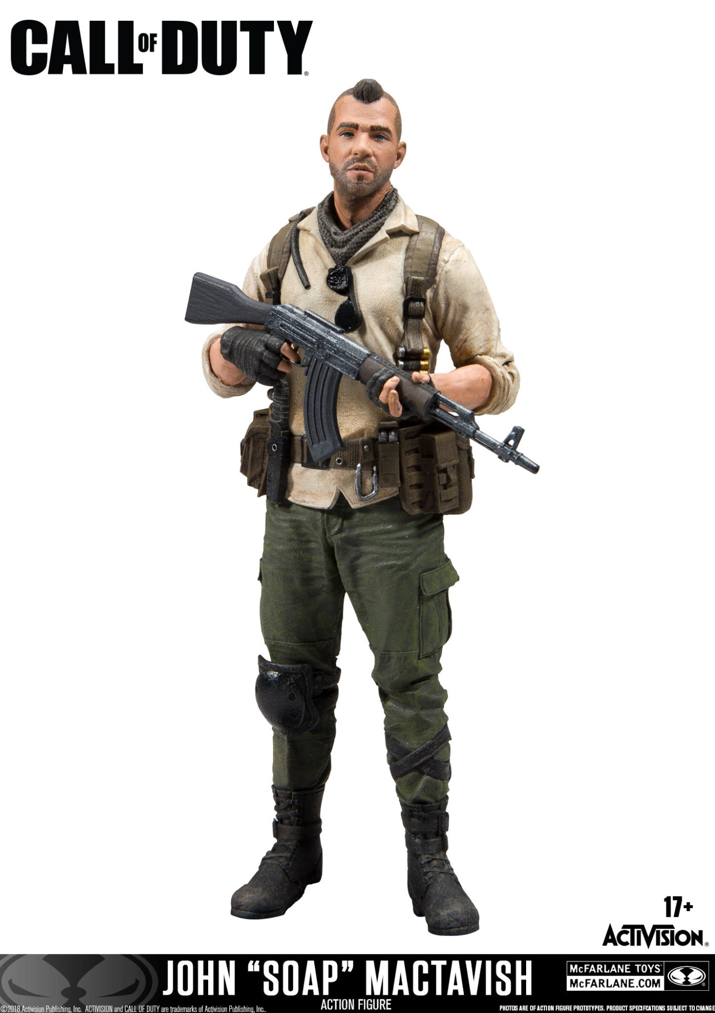 Call of Duty - Simon Ghost Riley Winter Variant Action Figure - The  Toyark - News