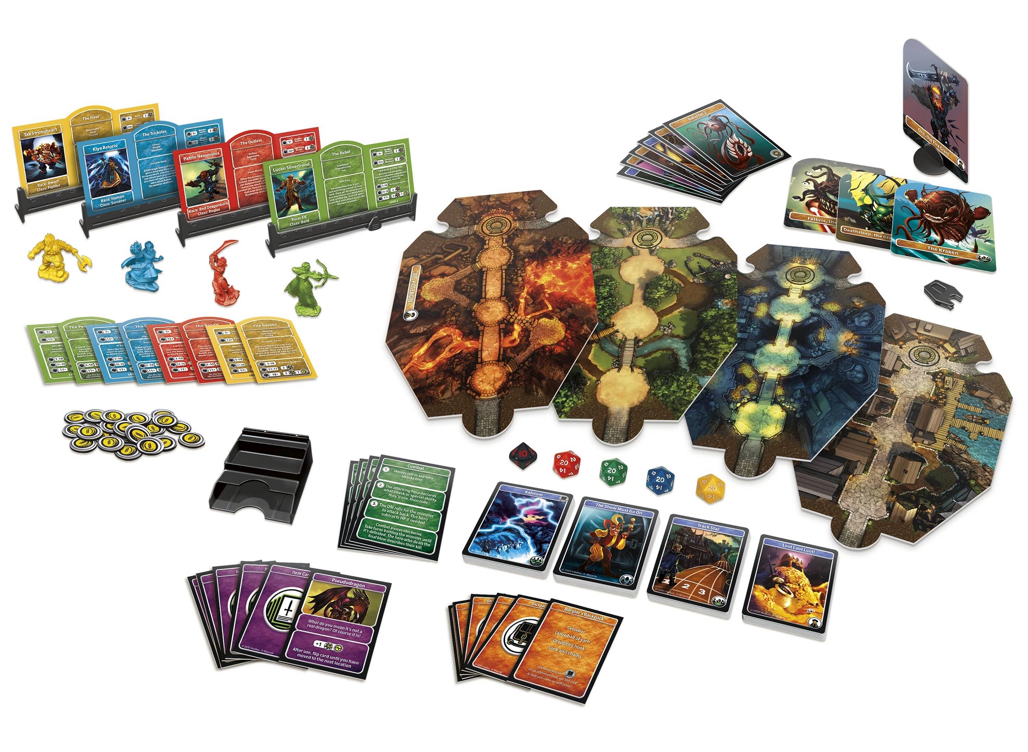 Dragon Rampage, Board Game