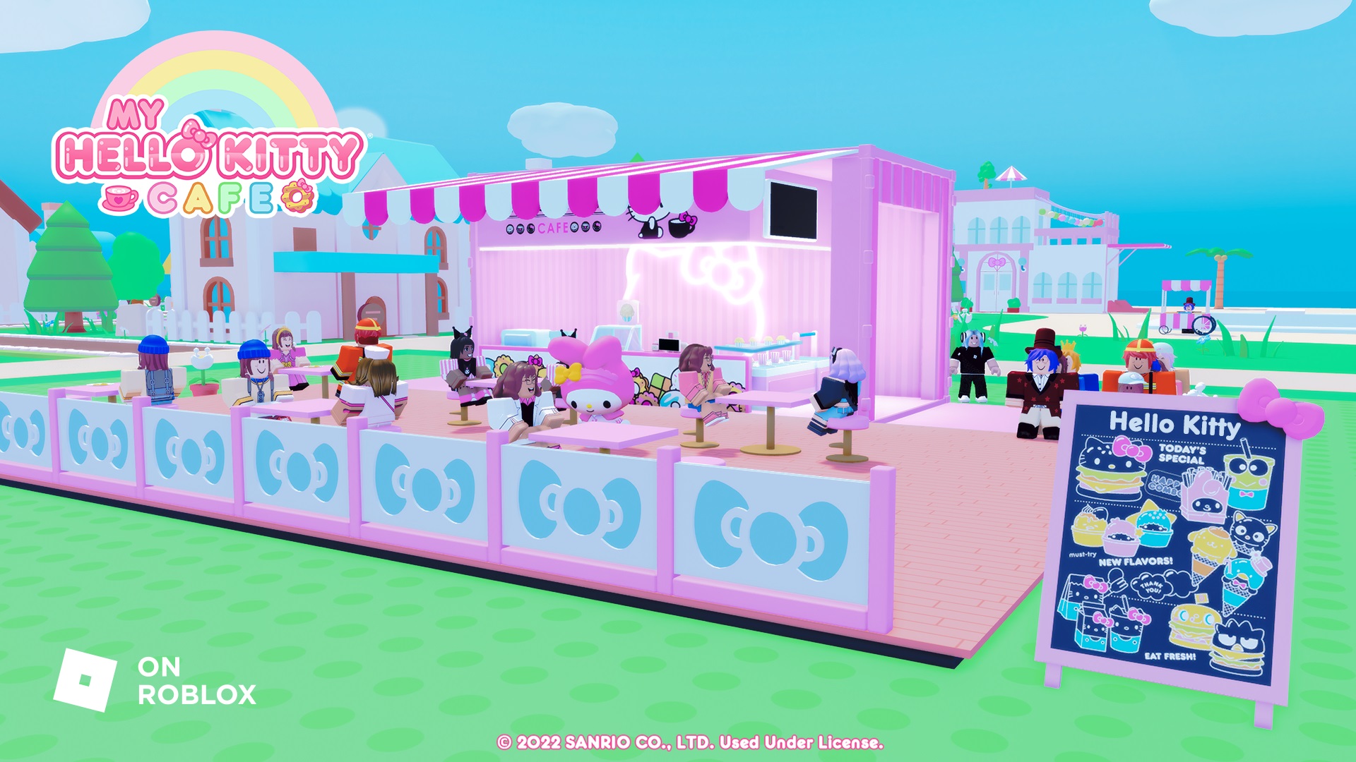 Hello Kitty Is Being Added To Roblox With A New Cafe