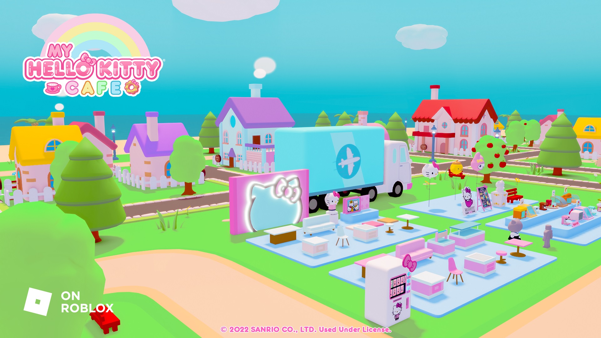 Hello kitty roblox HD wallpapers