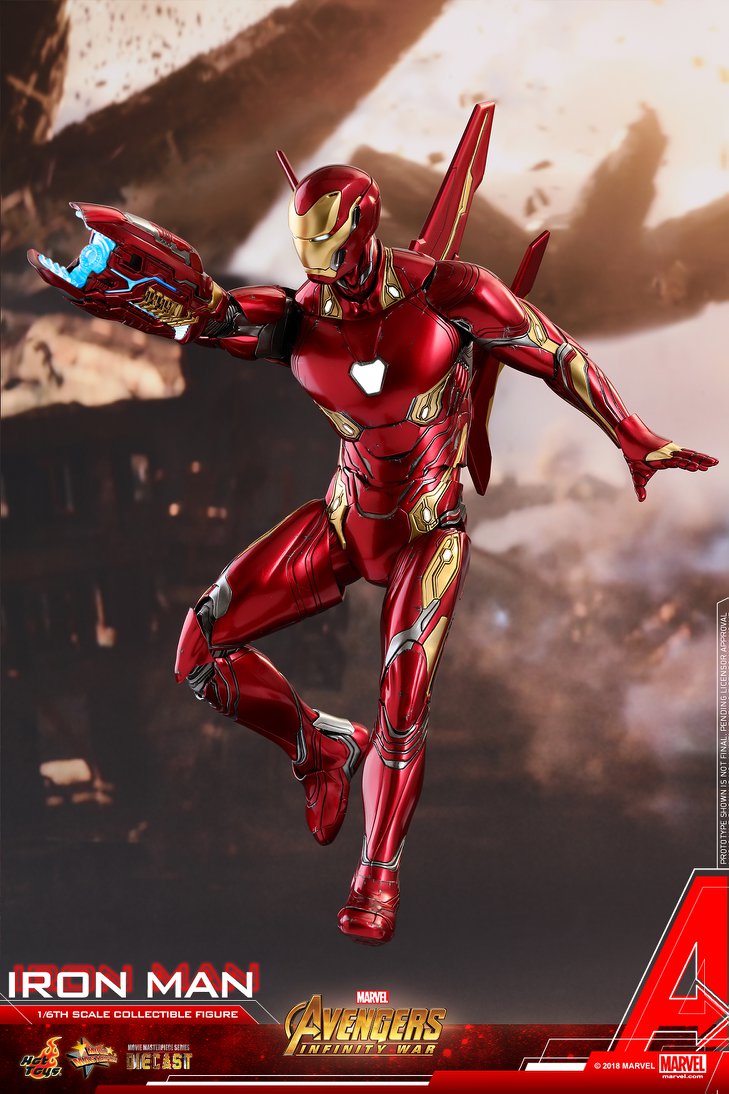 Iron Man Mark 50 Diecast from Infinity War Coming from Hot Toys