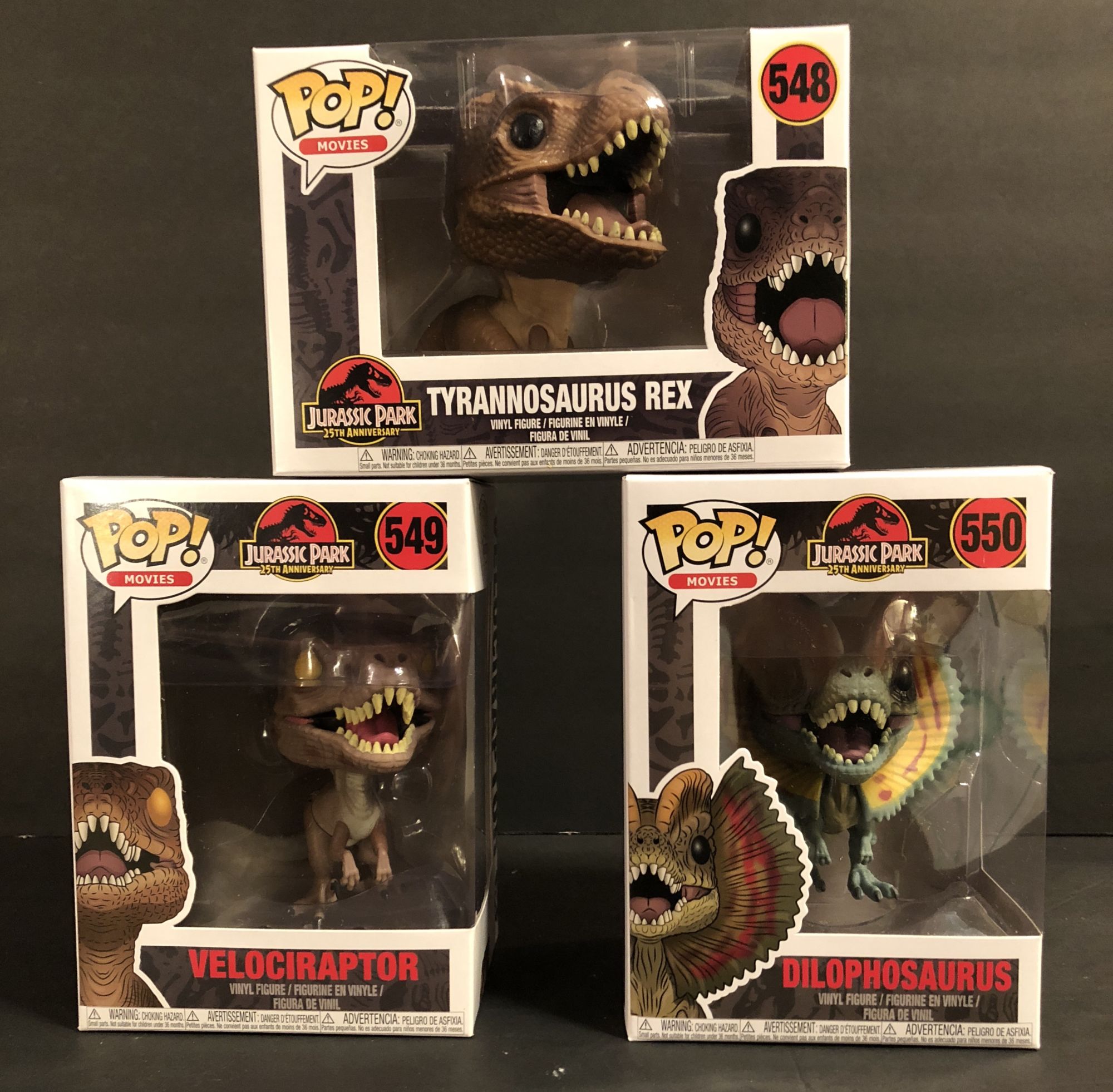 Dinosaur deals pop figures