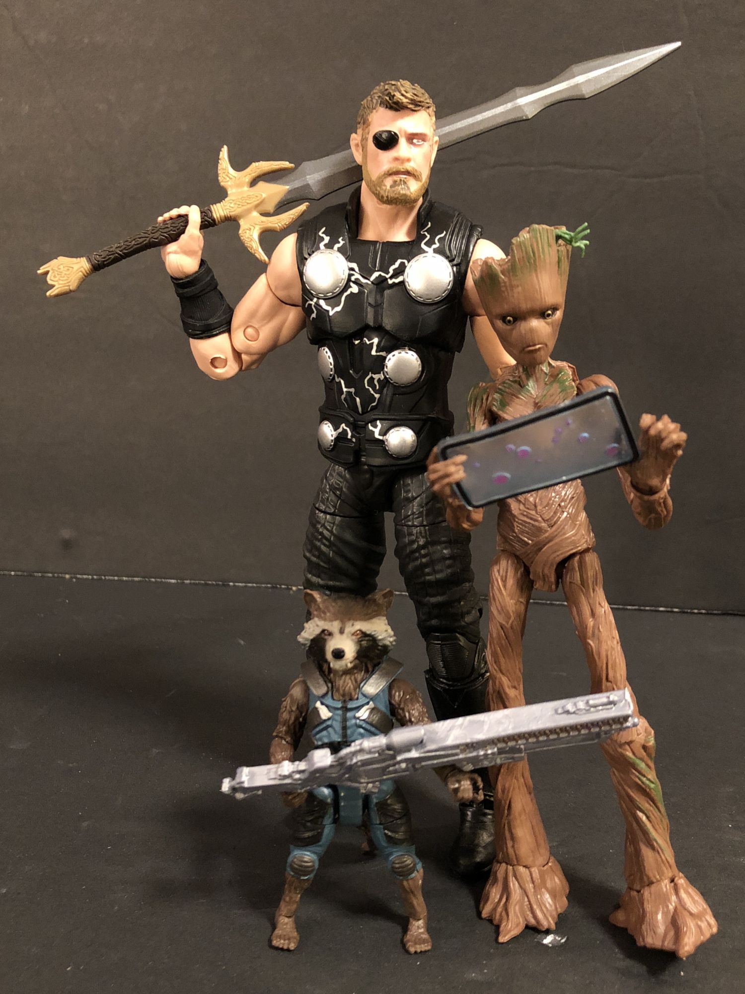 Marvel legends infinity war store thor 3 pack