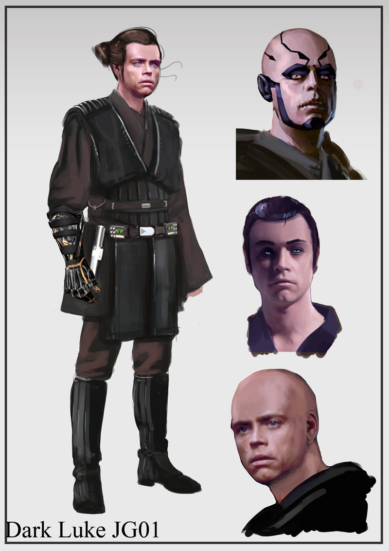 star wars concept art characters