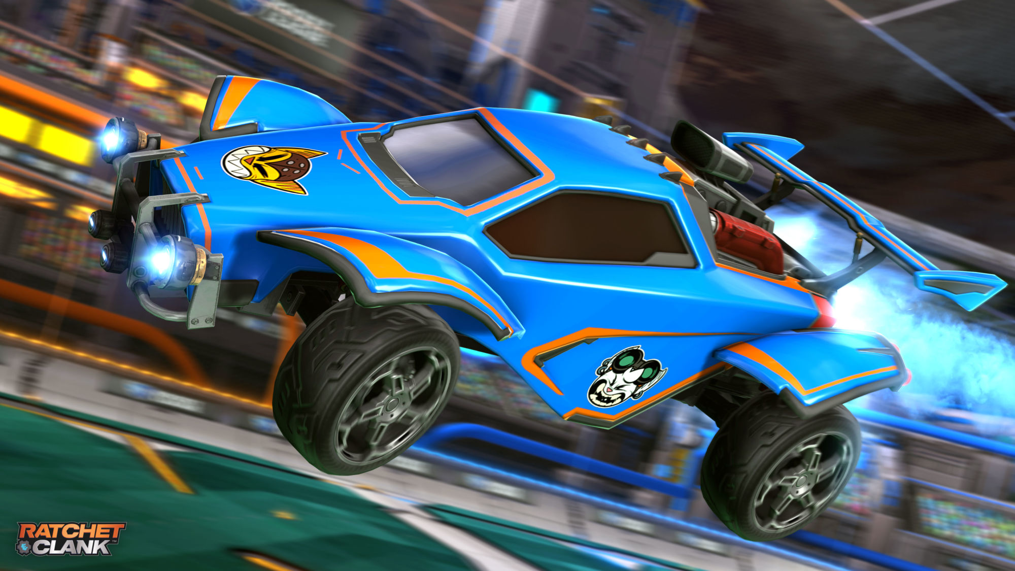 Ratchet and Clank Blast into Rocket League