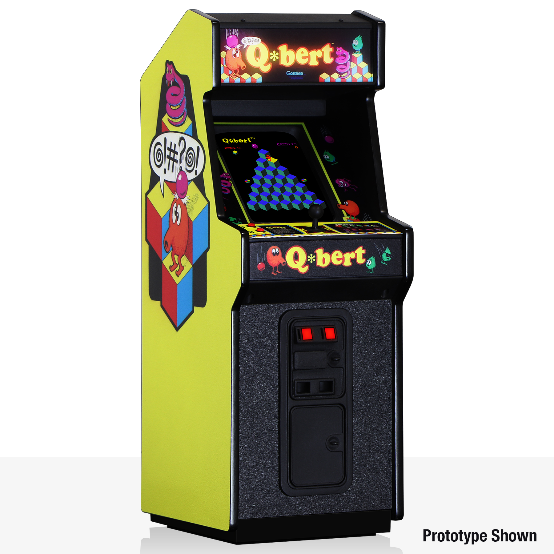 RepliCade Reveals Special Q*Bert Mini Arcade Replicas