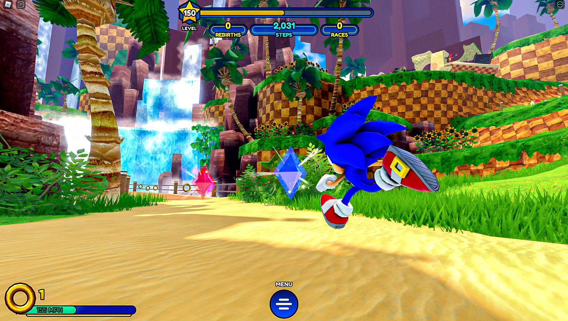 Sonic Prime In Sonic Speed Simulator!