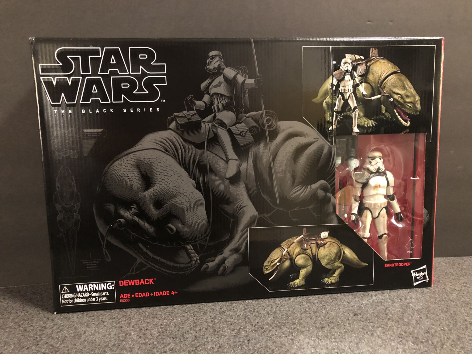 Star wars best sale black series dewback