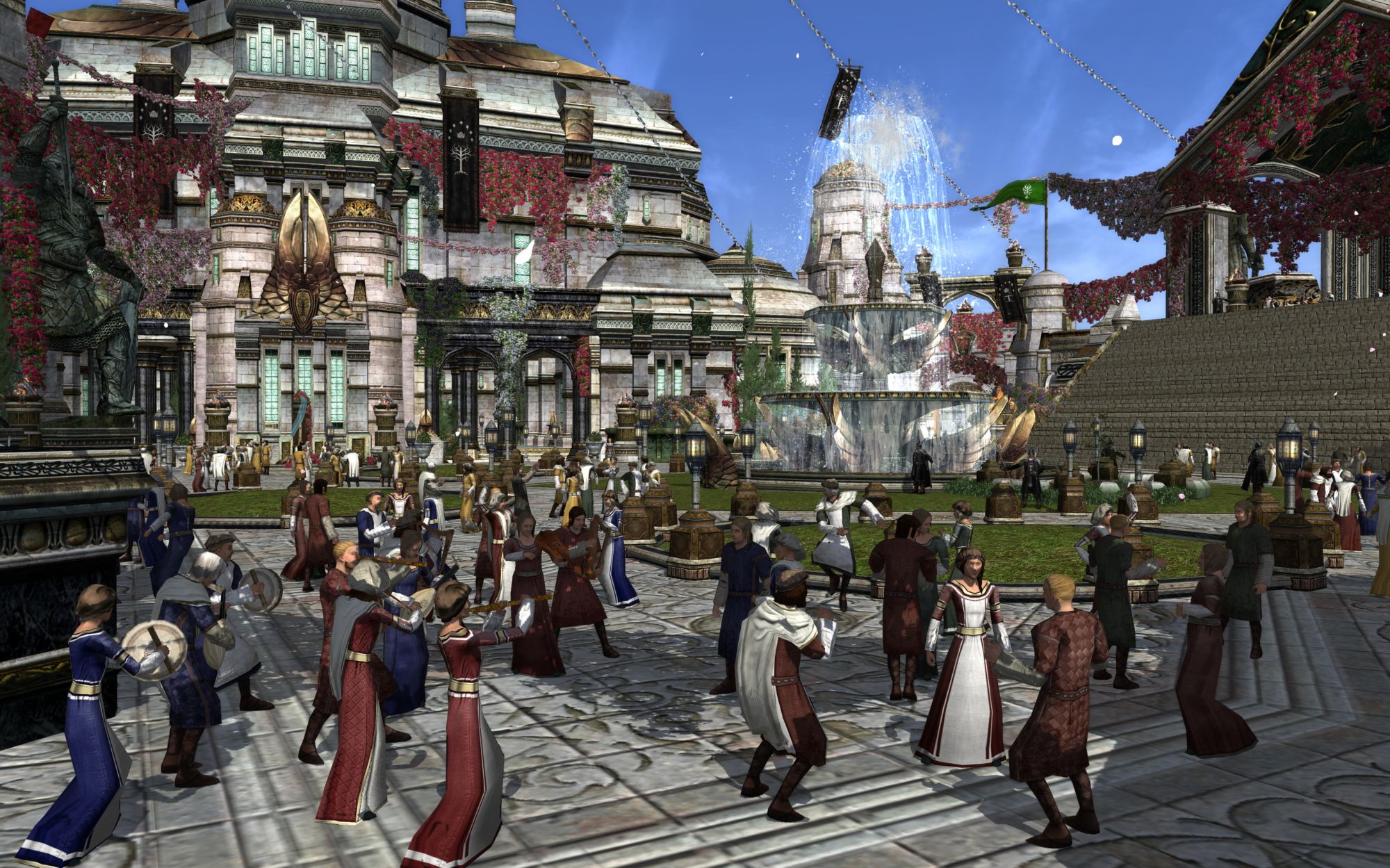 HOW TO] Walk in Minas Tirith (Midsummer) : r/lotro