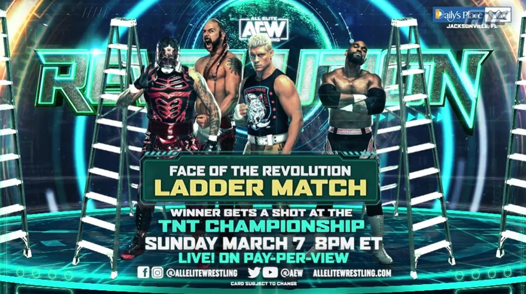 AEW Revolution 2021 winnable Viewing