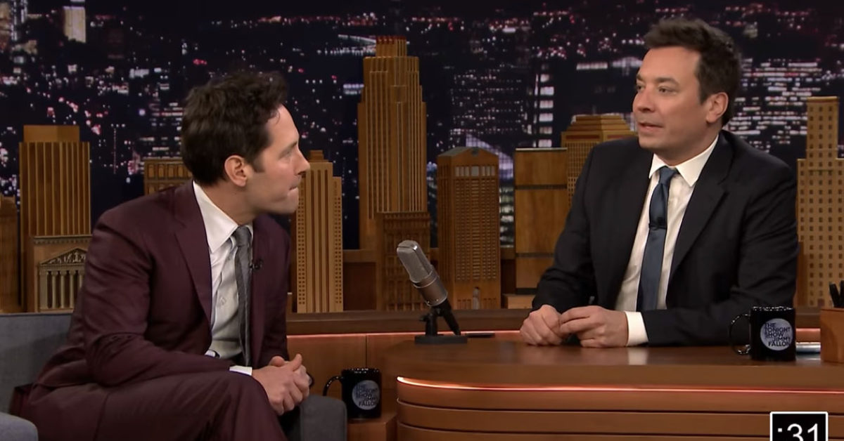 Jimmy Fallon, Paul Rudd, and the 5-Minute Tonight Show